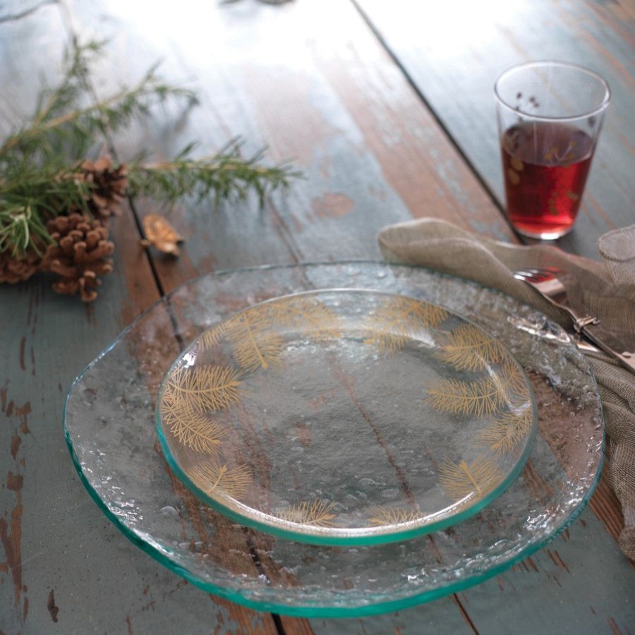 Dinnerware Annieglass | Salt Dinner Plate Clear