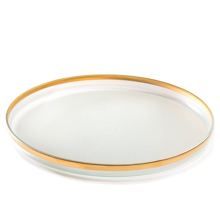 Platters & Bowls Annieglass | Mod Round Platter