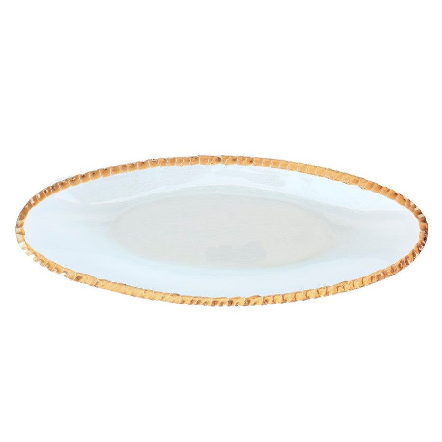 Platters & Bowls Annieglass | Edgey Oblong Tray