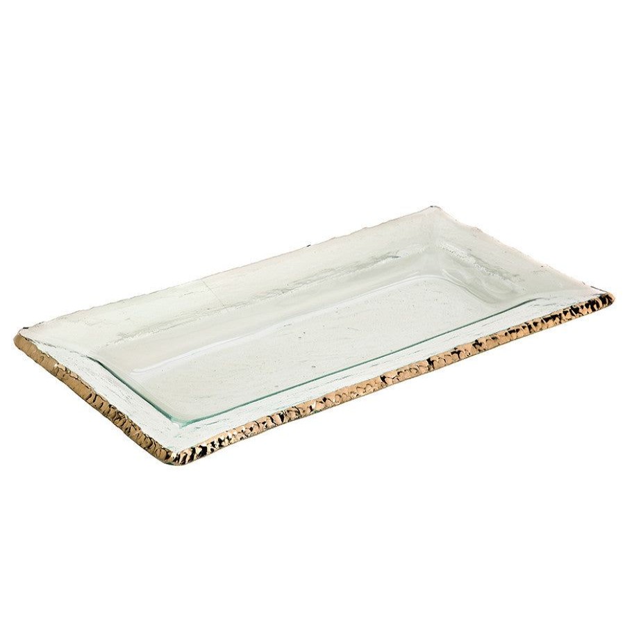 Platters & Bowls Annieglass | Edgey Rectangular Tray