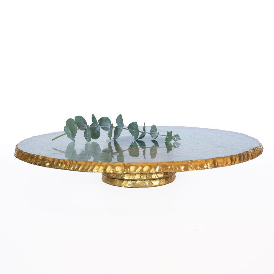 Platters & Bowls Annieglass | Edgey Cake Stand