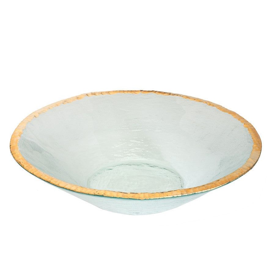 Platters & Bowls Annieglass | Edgey Round Bowl