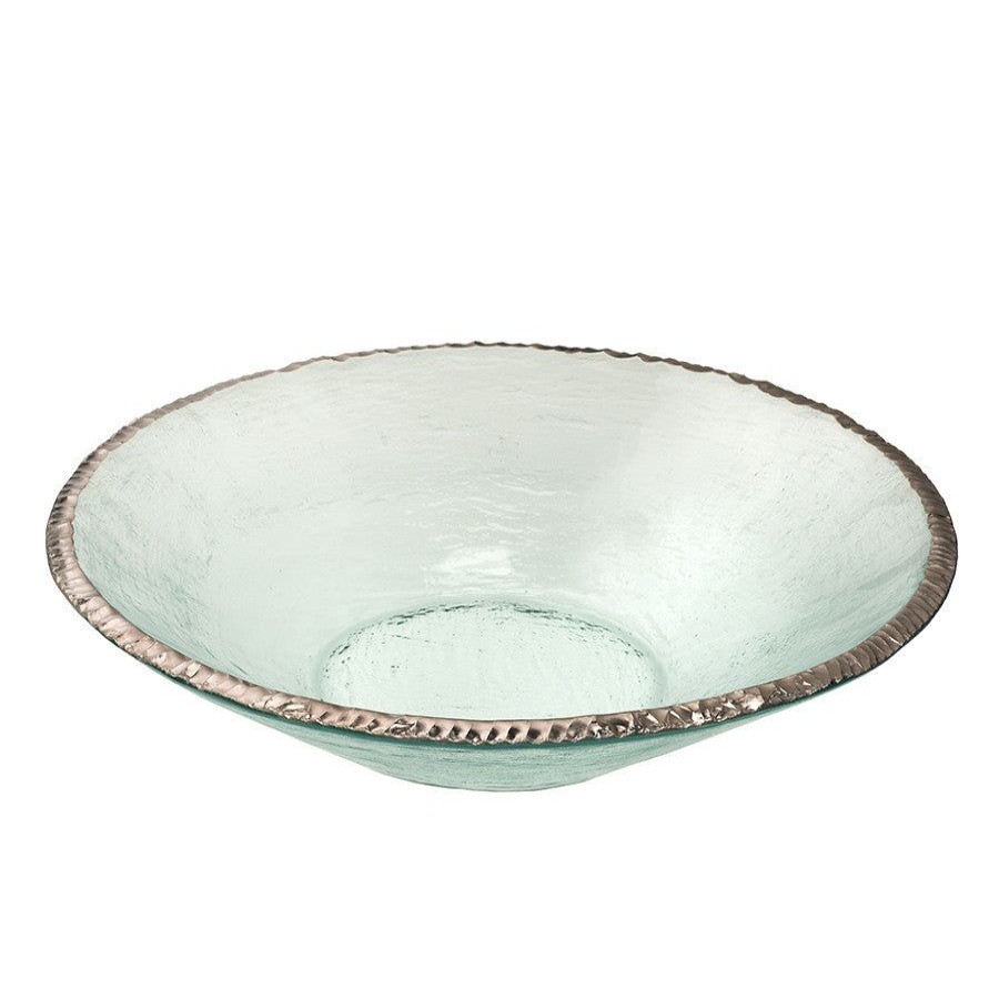 Platters & Bowls Annieglass | Edgey Round Bowl