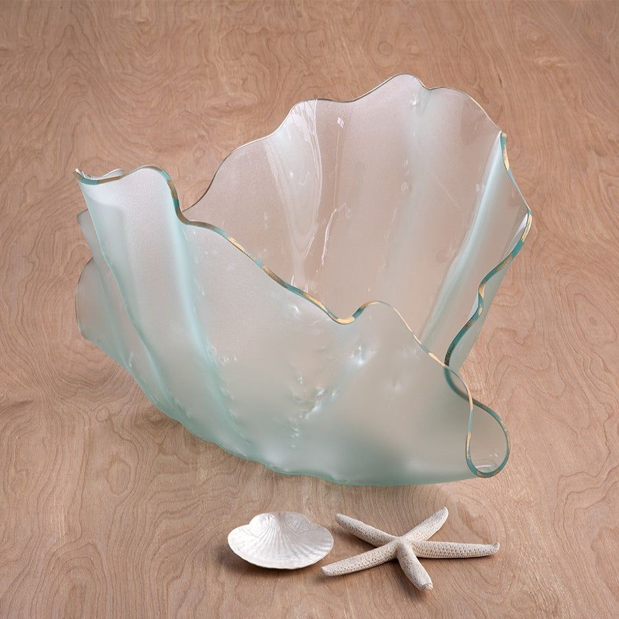 Home Decor Annieglass | Frosted Clamshell Sculpture