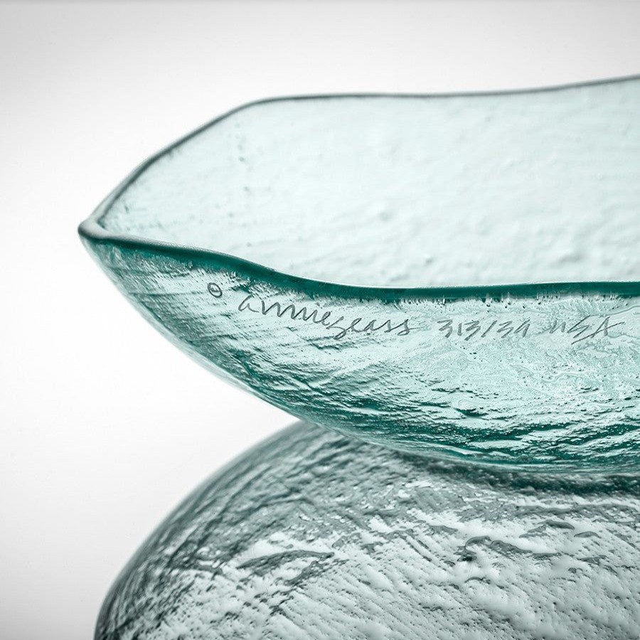 Platters & Bowls Annieglass | Salt Medium Bowl Clear