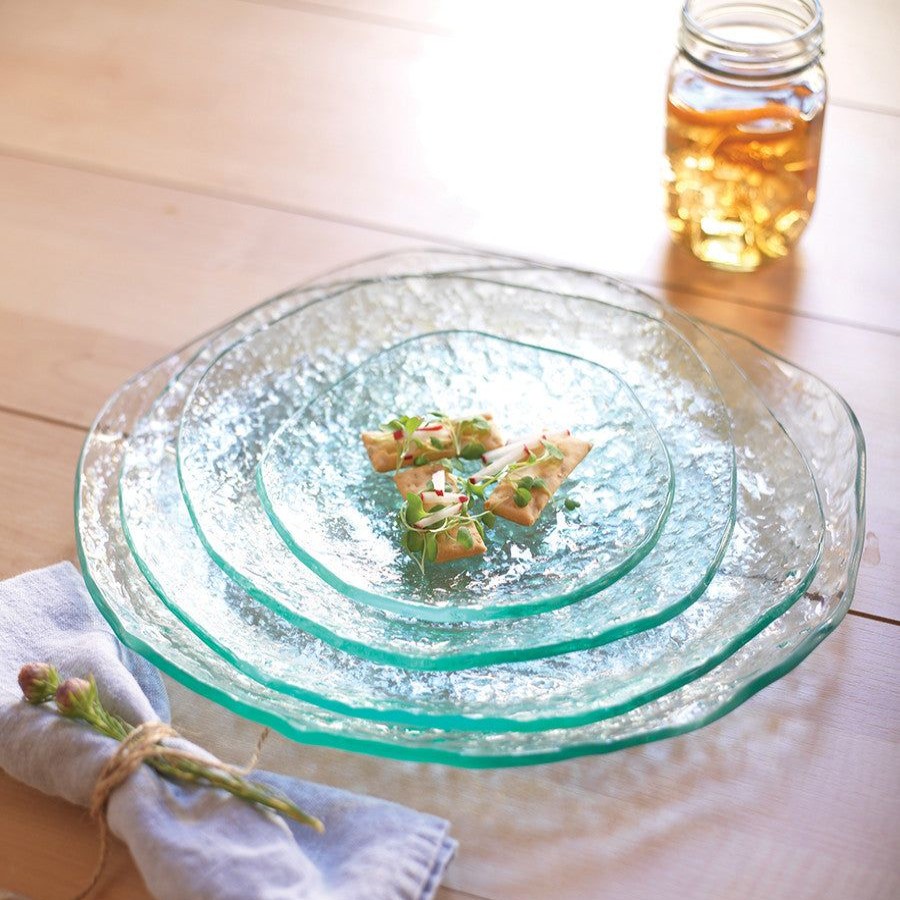 Dinnerware Annieglass | Salt Charger Clear