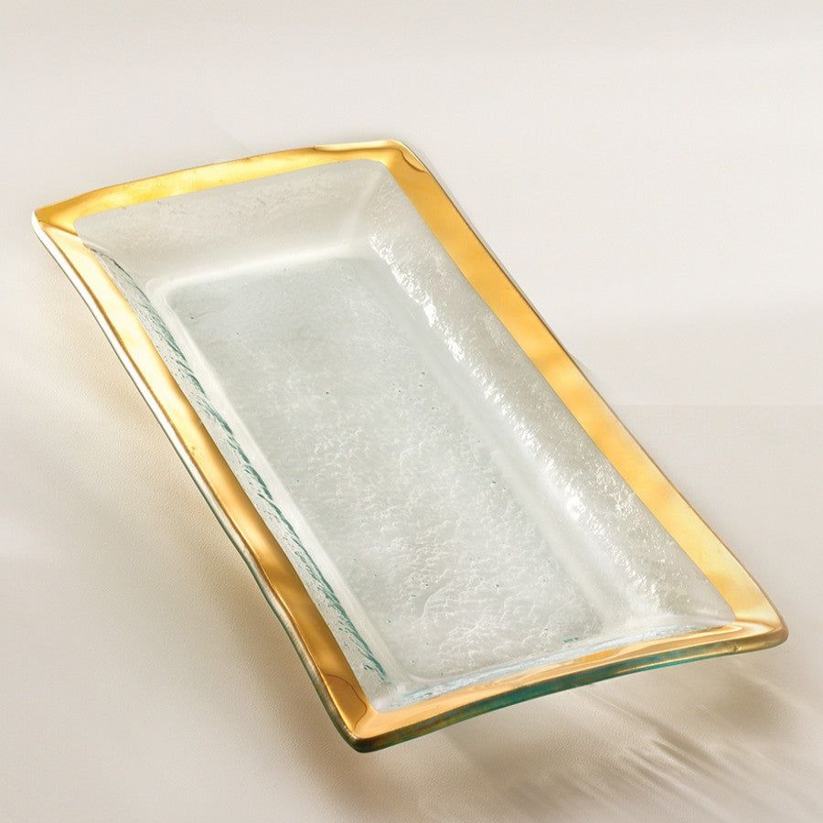 Platters & Bowls Annieglass | Roman Antique Appetizer Tray