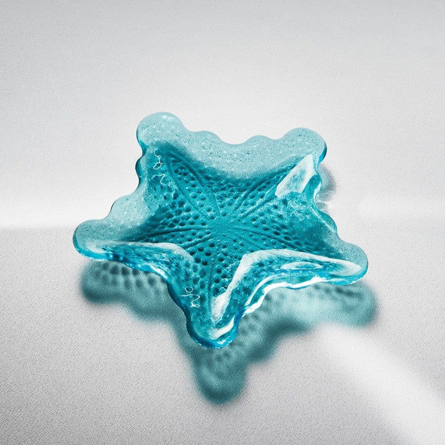 Platters & Bowls Annieglass | Starfish Ultramarine