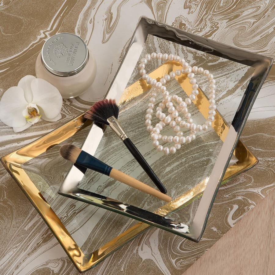 Platters & Bowls Annieglass | Roman Antique Vanity Tray