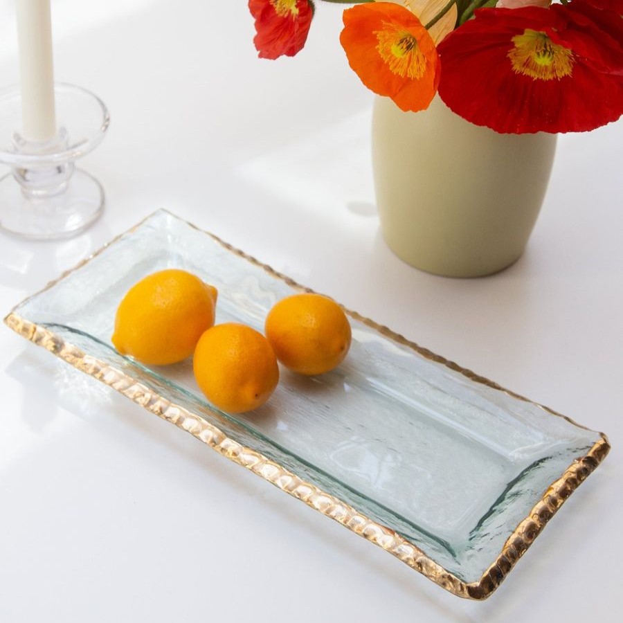 Platters & Bowls Annieglass | Edgey Appetizer Tray