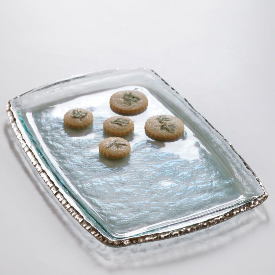 Platters & Bowls Annieglass | Edgey Martini Tray