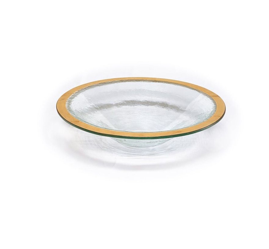 Platters & Bowls Annieglass | Roman Antique Medium Serving Bowl