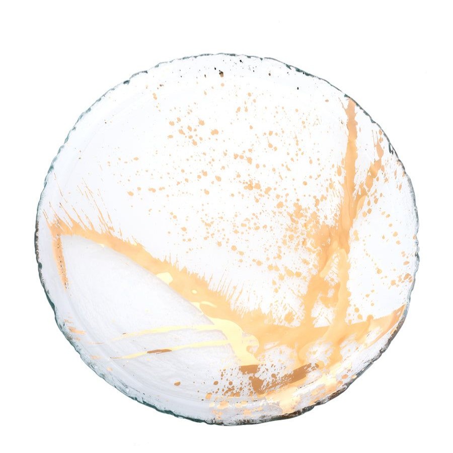 Dinnerware Annieglass | Jaxson Large Plate 24K Gold