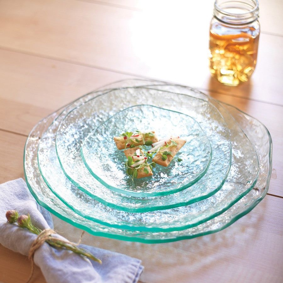 Dinnerware Annieglass | Salt Salad Plate Clear