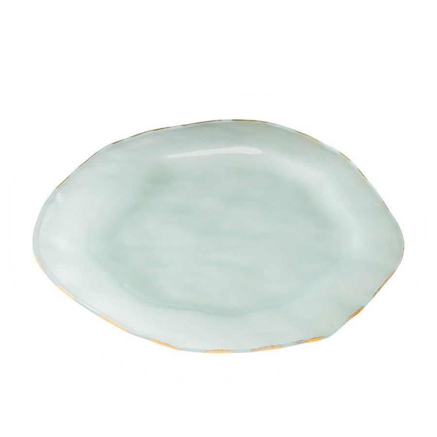 Dinnerware Annieglass | Shells Buffet Plate Frosted