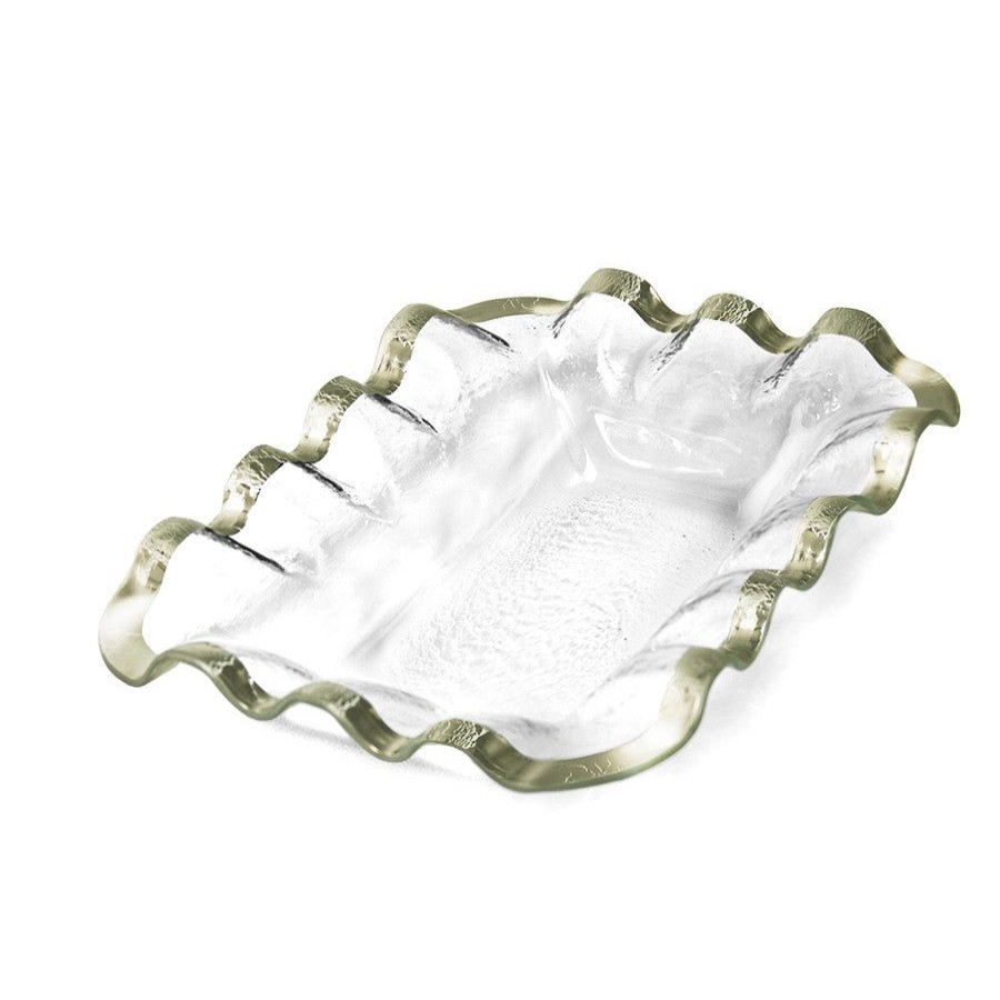 Platters & Bowls Annieglass | Ruffle Bread Basket