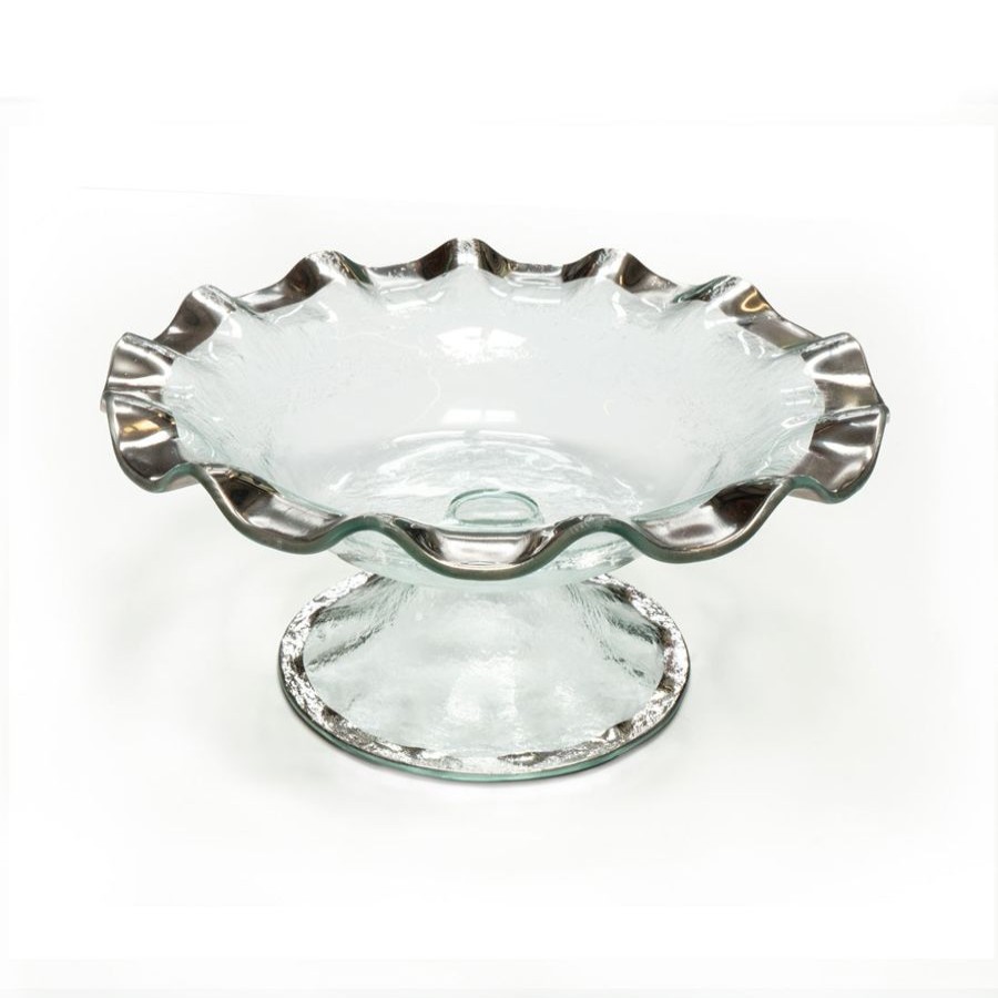 Platters & Bowls Annieglass | Ruffle Footed Bowl